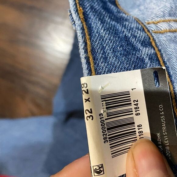 Levi's 501 Cropped Skinny Jeans Spectator Sport - Picture 9 of 15